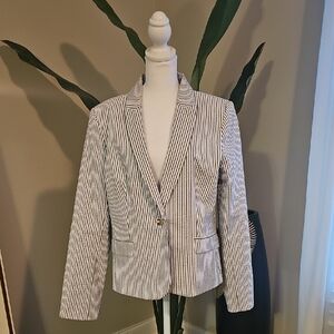 Striped Women's Blazer